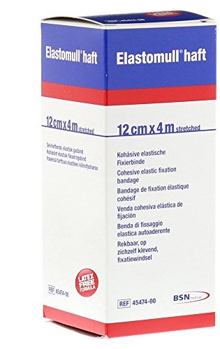 BENDA ELASTICA AUTOADESIVA ELASTOMULL HAFT COMPRESSIONE FORTE 12X400 CM - Farmapanda Srl