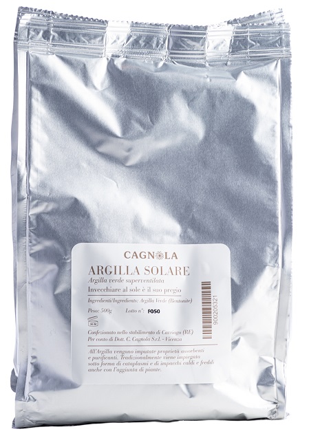 ARGILLA SOLARE ARGILLA VERDE SUPERVENTILATA 500 G - Farmapanda Srl