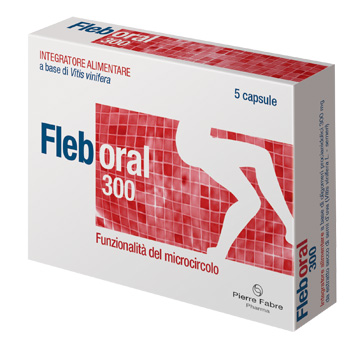 FLEBORAL 300 5 CAPSULE - Farmapanda Srl