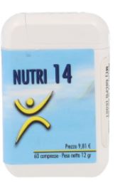 NUTRI 14 60 COMPRESSE - Farmapanda Srl