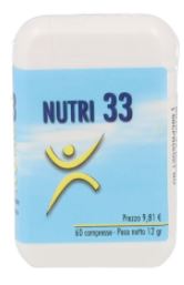 NUTRI 33 60 COMPRESSE - Farmapanda Srl