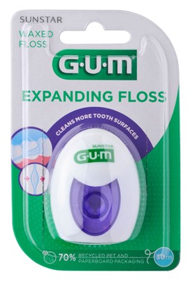 GUM EXPANDING FLOSS FILO 30 M - Farmapanda Srl