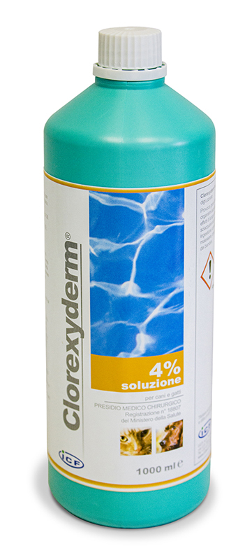 CLOREXYDERM SOLUZIONE 4% 1000 ML - Farmapanda Srl