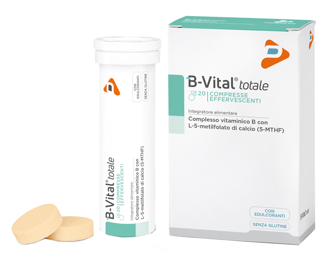 B-VITAL TOTALE ARANCIA 2 TUBI 10 COMPRESSE EFFERVESCENTI - Farmapanda Srl