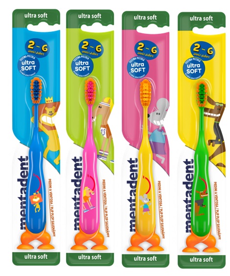 MENTADENT SPAZZOLINO KIDS 2-7 ANNI - Farmapanda Srl