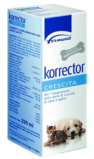 KORRECTOR CRESCITA FLACONE 220 ML - Farmapanda Srl
