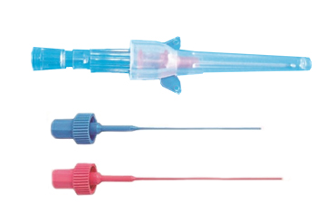 AGO CANNULA MONOVIA 20 GAUGE 0,9X25MM IN ACCIAIO INOX CON SILICONATURA ESTERNA, TAPPO LUER LOCK E ALETTE LATERALI COLORE BLU - Farmapanda Srl