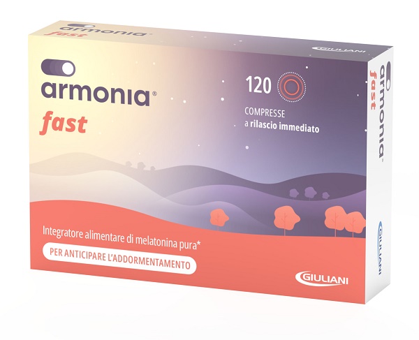 ARMONIA FAST 1 MG MELATONINA 120 COMPRESSE - Farmapanda Srl