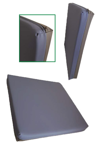 CUSCINO ANTIDECUBITO SAFE LIFE REALIZZATO IN MATERIALE AUTOMODELLANTE OTTENUTO GRAZIE ALLA DISTRIBUZIONE DEI CARICHI PER SCORRIMENTO MOLECOLARE - Farmapanda Srl