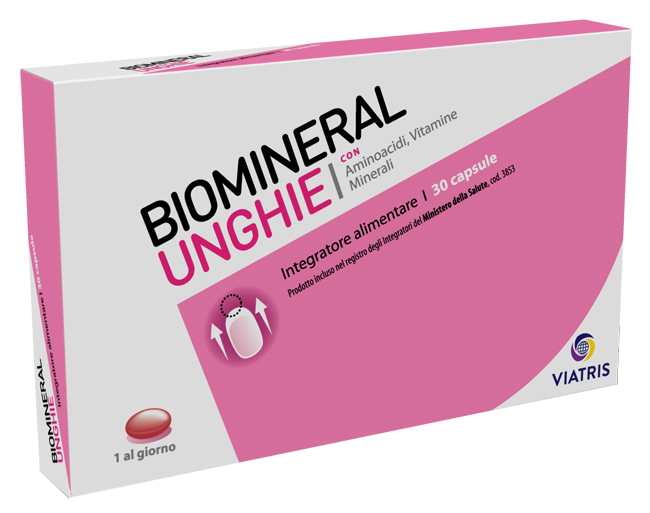 BIOMINERAL UNGHIE 30 CAPSULE - Farmapanda Srl