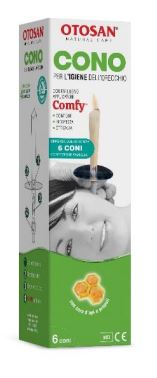 OTOSAN CONO IGIENE ORECCHIO+PROPOLI 6 PEZZI - Farmapanda Srl