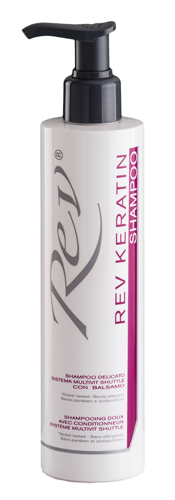 REV KERATIN SHAMPOO FLACONE 250 ML - Farmapanda Srl