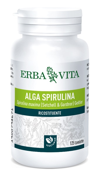 ALGA SPIRULINA 125 TAVOLETTE 400 MG - Farmapanda Srl