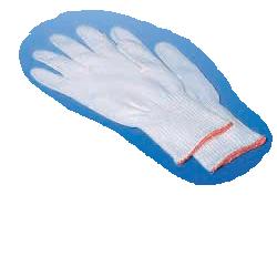 GUANTO NON CHIRURGICO IN COTONE BIANCO MISURA 7 IN BUSTA - Farmapanda Srl