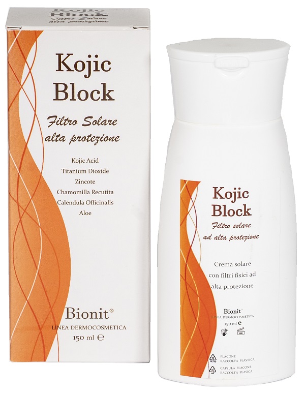 KOJIC BLOCK CREMA SOLARE 150 ML - Farmapanda Srl