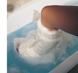 ACQUASTOP AVANBRACCIO COPERTURA RIUTILIZZABILE PER LA PROTEZIONE, DURANTE LA DOCCIA O IL BAGNO, DEGLI ARTI CON GESSI E BENDAGGI - Farmapanda Srl