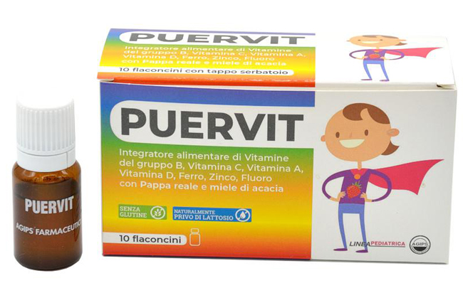 PUERVIT 10 FLACONCINI 10 ML - Farmapanda Srl