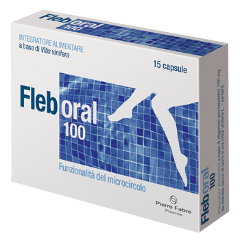 FLEBORAL 100 15 CAPSULE - Farmapanda Srl