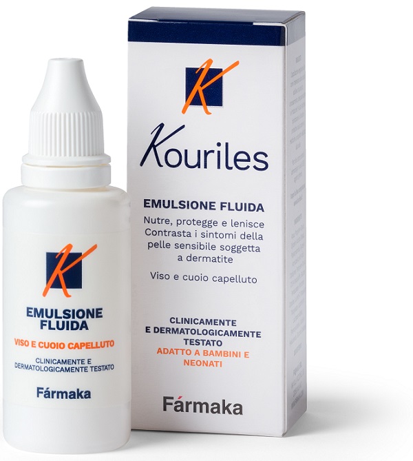 KOURILES EMULSIONE FLUIDA 30 ML - Farmapanda Srl