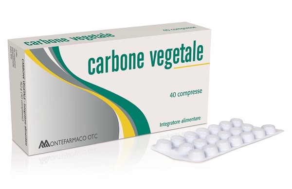 CARBONE VEGETALE 40 COMPRESSE - Farmapanda Srl