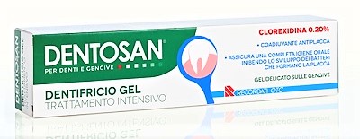 DENTOSAN GEL DENTIFRICIO CLOREXIDINA 0,2% 75 ML - Farmapanda Srl