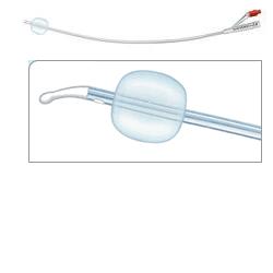 CATETERE FOLEY IN SILICONE PER ADULTI BRILLANT PLUS 2 VIE SENZA SCANALATURE CH20 LUNGHEZZA 41 CM PALLONCINO 10 ML PUNTA CILINDRICA 2 FORI 1 PEZZO - Farmapanda Srl