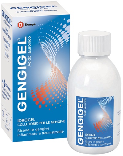 COLLUTORIO PER GENGIVE GENGIGEL IDROGEL FLACONE 150 ML - Farmapanda Srl