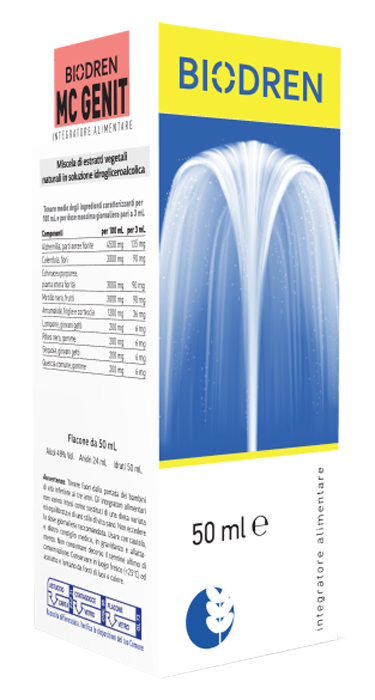 BIODREN MC GENIT SOLUZIONE IDROALCOLICA 50 ML - Farmapanda Srl