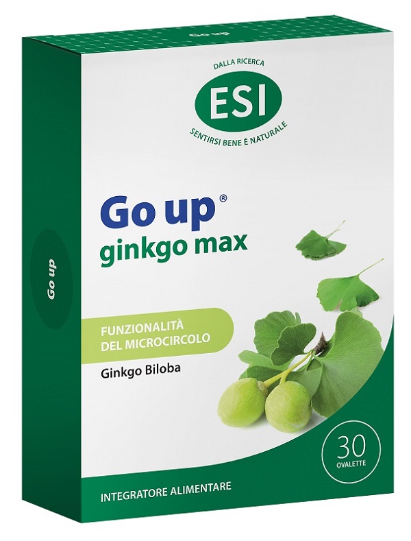 ESI GO UP GINKGOMAX 30 OVALETTE DA 800 MG - Farmapanda Srl