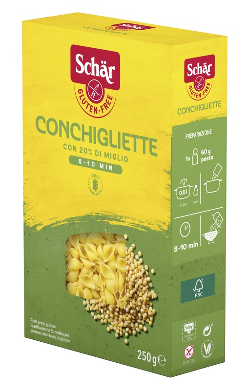 SCHAR CONCHIGLIETTE 250 G - Farmapanda Srl
