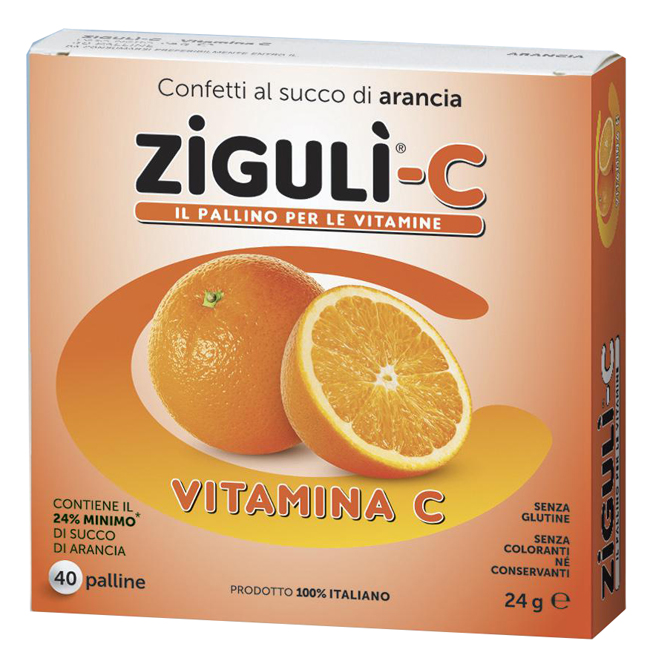 ZIGULI C ARANCIA 40 CONFETTI 24 G - Farmapanda Srl