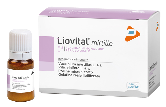 LIOVITAL MIRTILLO 8 FLACONCINI 10 ML - Farmapanda Srl