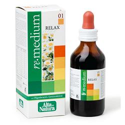 REMEDIUM 01 RELAX GOCCE 100 ML - Farmapanda Srl