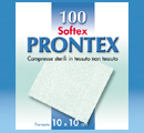 GARZA IN TESSUTO NON TESSUTO PRONTEX SOFT 10X10CM 100 PEZZI - Farmapanda Srl
