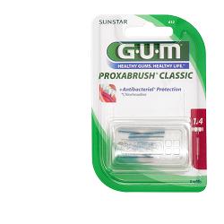 GUM PROXABRUSH CLASSIC 612 SCOVOLINO INTERDENTALE 8 PEZZI - Farmapanda Srl