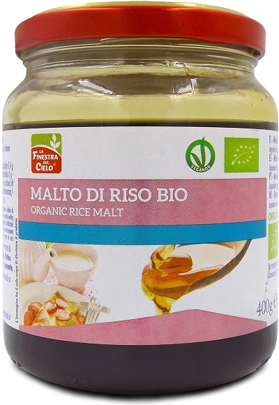 MALTO DI RISO BIO 400 G - Farmapanda Srl