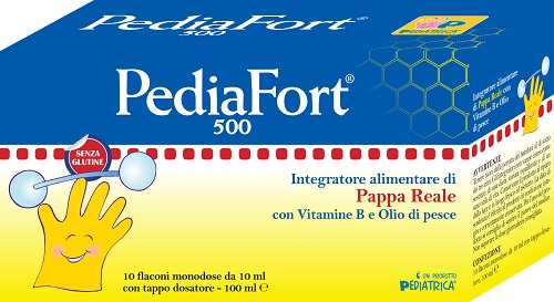PEDIAFORT 500 10 FLACONI - Farmapanda Srl