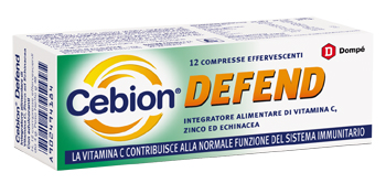 CEBION DEFEND 12 COMPRESSE EFFERVESCENTI - Farmapanda Srl