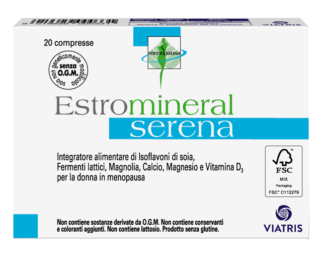 ESTROMINERAL SERENA 20 COMPRESSE - Farmapanda Srl
