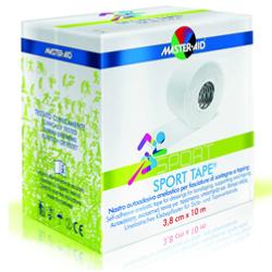 NASTRO AUTOADESIVO ANELASTICO PER FASCIATURE DI SOSTEGNO E TAPING MASTER-AID SPORT 3,8X10 - Farmapanda Srl