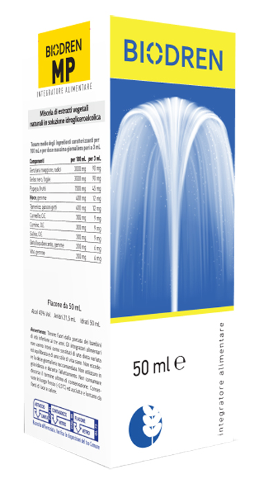 BIODREN M-P SOLUZIONE IDROALCOLICA 50 ML - Farmapanda Srl