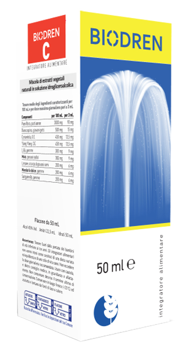 BIODREN C 50 ML SOLUZIONE IDROALCOLICA - Farmapanda Srl