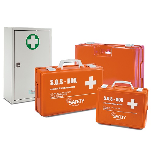CASSETTA PRONTO SOCCORSO PLASTICA VUOTA TIPO C - Farmapanda Srl