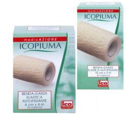 ICOPIUMA BENDA GARZA ELASTICA AUTOFISSANTE CM6X4MT 1 PEZZO - Farmapanda Srl