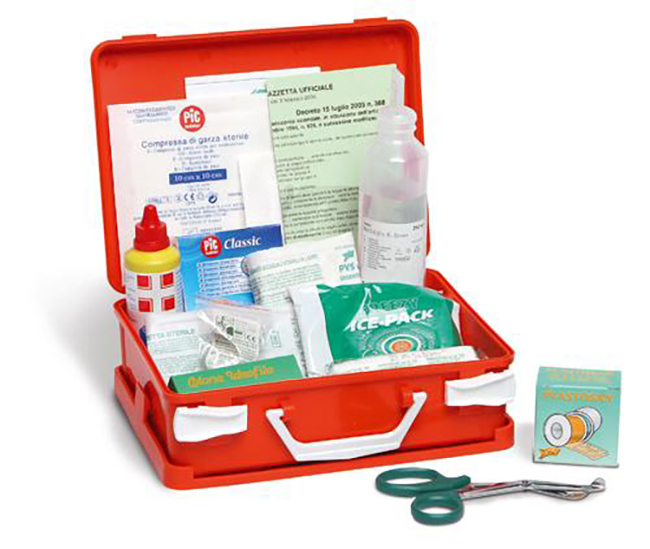 PACCHETTO DI MEDICAZIONE REINTEGRO DEL PACCO BASE COMPLETO ALLEGATO 2 DM 388 DEL 15/07/2003 - Farmapanda Srl