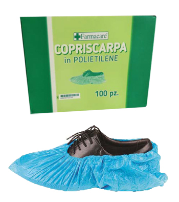 COPRISCARPE PET 100 PEZZI - Farmapanda Srl