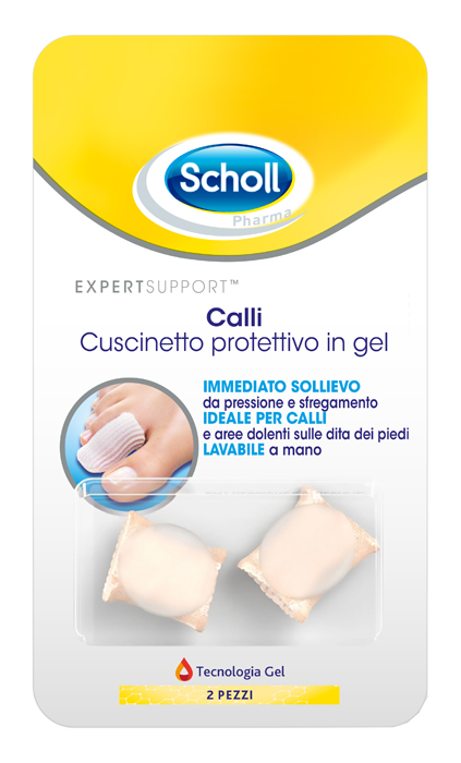 CUSCINETTI PROTETTIVI PER PIEDI CALLI SCHOLL GELACTIV 2 PEZZI - Farmapanda Srl