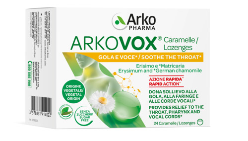ARKOVOX MENTA/EUCALIPTO 24 CARAMELLE - Farmapanda Srl