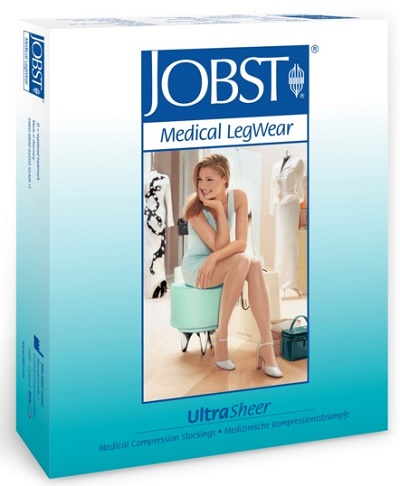 CALZA COMPRESSIVA JOBST ULTRASHEER 15-20MMHG COLLANT ELAST APPL NOIR5 ARTICOLO 751160000900 - Farmapanda Srl