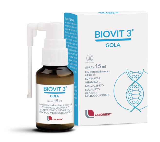 BIOVIT 3 GOLA 1 FIALA 15 ML SPRAY - Farmapanda Srl